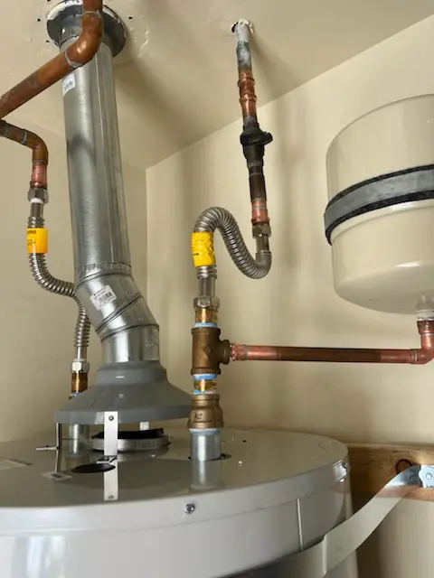 Water heater installation and plumbing repair in Forestbrooke